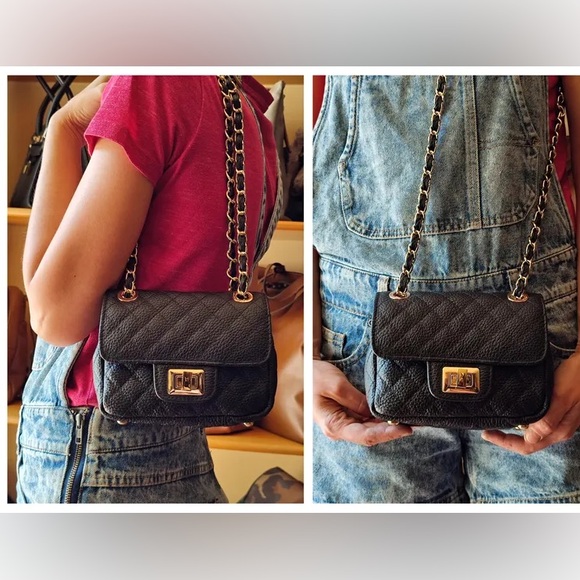 Lambskin Chanel Like Mini Flap Bag - Picture 1 of 7